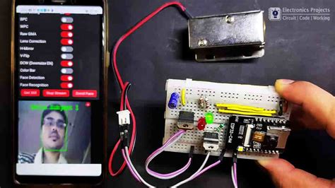 ESP32CAM Face Recognition Door Lock System - ESP32 Projects