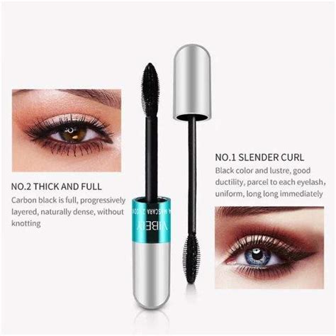 2 In 1 Vibely Mascara 5x Longer Waterproof Cosmetics For Natural ...