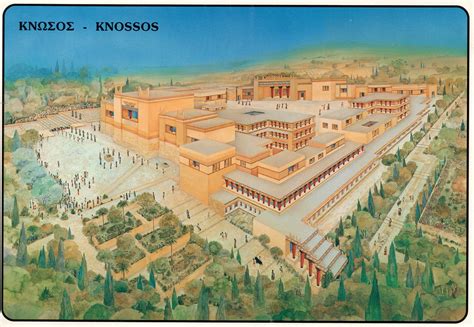 Greece - Crete - Knossos (Reconstruction of the Palace) | Flickr