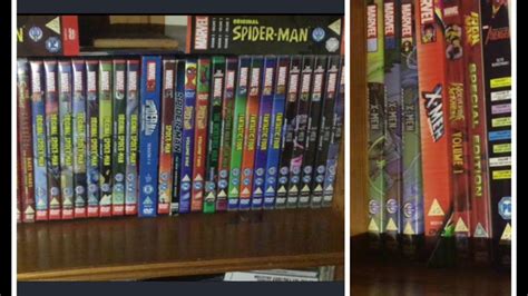 Marvel Animated DVD Collection (Region 2 ClearVision DVDs) - YouTube