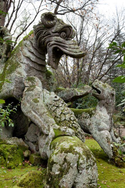 An Italian duke created the Park of Monsters, filled with stone ...