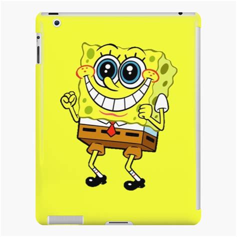 "spongebob excited meme sticker " iPad Case & Skin for Sale by Grace ...