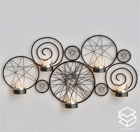 2808 Decorative Set Sketchup Model Free Download