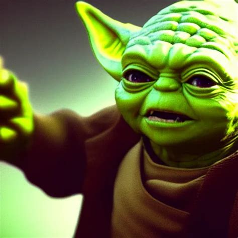 yoda as the hulk, splash art, movie still, cinematic | Stable Diffusion ...