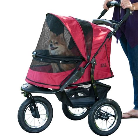 Pet Gear Lightweight Dog Jogging Stroller, Rugged Red - Walmart.com ...