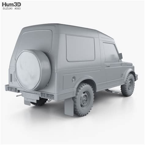 Suzuki Gypsy 2020 3D model - Download Crossover SUV on 3DModels.org