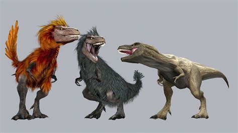 3D model Feathered Tyrannosaurus VR / AR / low-poly rigged | CGTrader