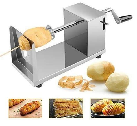 Potato Cutter Twister Spiral Stainless Steel Slicer Machine - Global ...