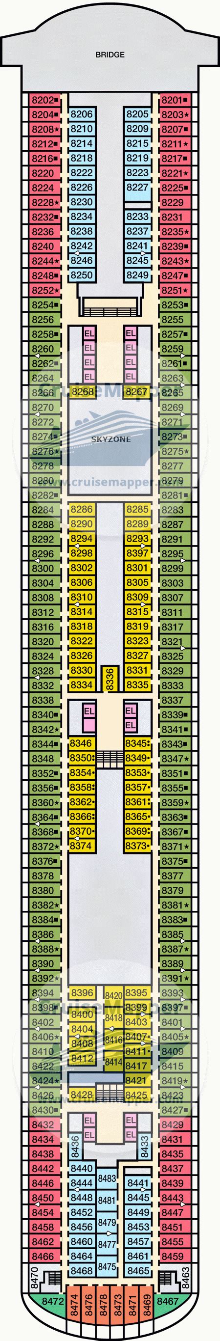 Carnival Pride Deck 8 Floor Plan | Floor Roma