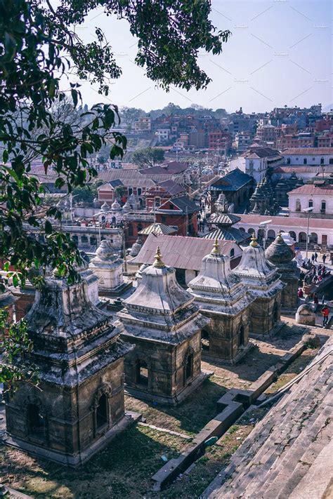 The Pashupatinath Temple | Architecture Stock Photos ~ Creative Market