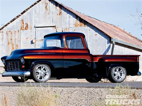 1955 Chevy 3100. [Desktop wallpaper 1600x1200] | Classic trucks ...