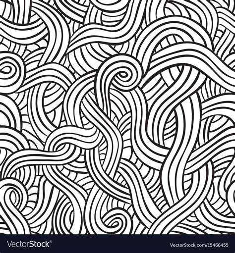 Curved lines pattern Royalty Free Vector Image