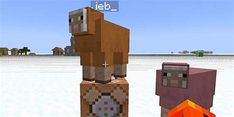 How to make a rainbow sheep? (jeb_ name tag) | NiceMarkMC Minecraft