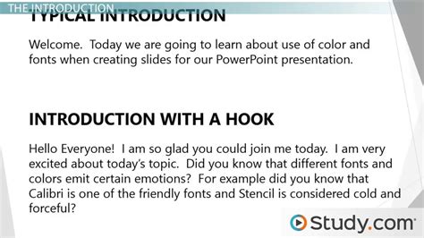 How to Set the Tone for Your PowerPoint Presentation - Video & Lesson ...