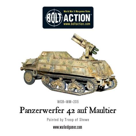 Panzerwerfer 42 Auf Maultier Bolt Action