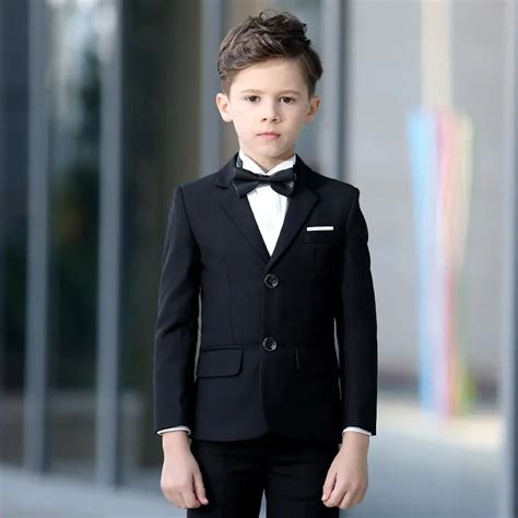 Brand Child Boy Clothing kids boy wedding suits coat/vest/pant/shirt ...