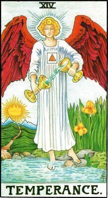 Timely Tarot: Healing and Expansion with the Temperance Card By Lisa De ...