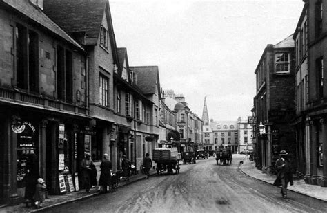 Tour Scotland: Old Photographs Bridge Street Kelso Scotland