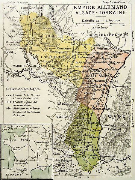 Disgruntled Siblings and the French-German Border Disputes | Alsace ...