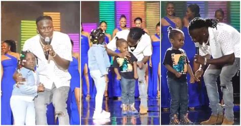 Stonebwoy's Children Jidula And Janam Join Him To Perform On Stage ...