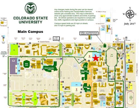 Csu Ft Collins Campus Map - Florri Anna-Diana