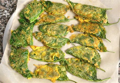 kkaennip-jeon (stuffed perilla leaves): 15 med perilla leaves (kkaennip ...