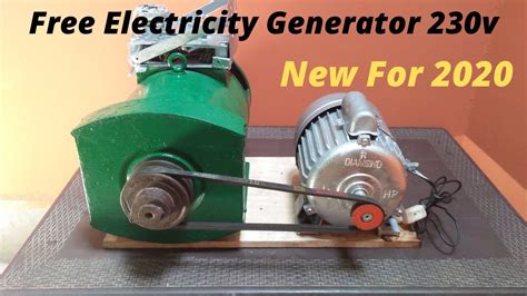 Free Electricity Generator How To Make Free Energy Generator 230v With ...