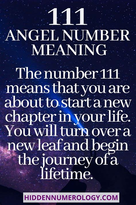 111 Angel Number Meaning | Number meanings, Angel number meanings ...