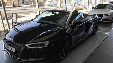 AUDI R8 SPYDER V10 5,2 FSI !! NEW MODEL 2017 !! BLACK COLOUR ...