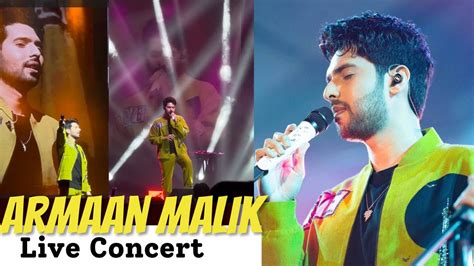 Armaan Malik Live Concert In Bangalore | Magical Night of Music - YouTube