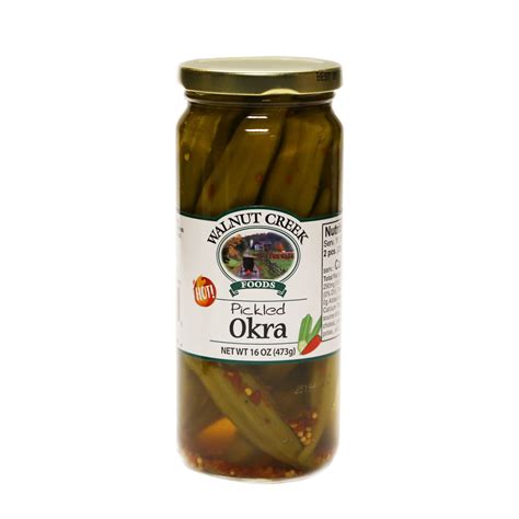 Pickled Okra - Hot – Walnut Creek Cheese & Market