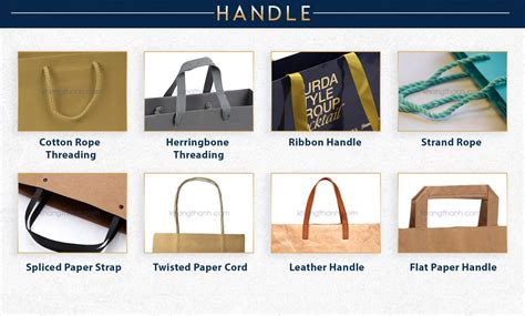 Advantages and classification of paper bags with handles | Vietnam bags