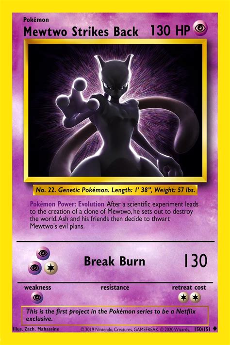 Pokemon the Movie: Mewtwo Strikes Back - Evolution (2019) - Posters ...