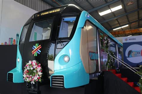 Alstom unveils life-sized mock-up of Mumbai Metro Line 3 (Aqua Line ...