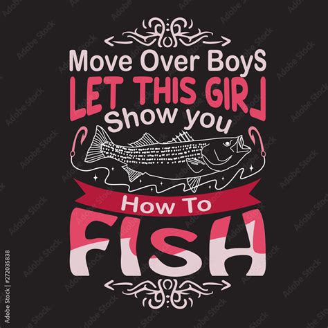 Fishing Quote and saying good for design collections Stock Vector ...