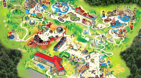 LEGOLAND New York Resort map and attractions revealed