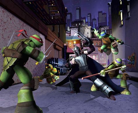 Teenage Mutant Ninja Turtles Vs Shredder Desktop Wallpapers - Wallpaper ...