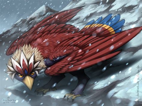 :: Braviary :: by Rashuu on DeviantArt | Pokemon art, Pokemon fan art ...