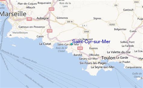 Saint-Cyr-sur-Mer Tide Station Location Guide