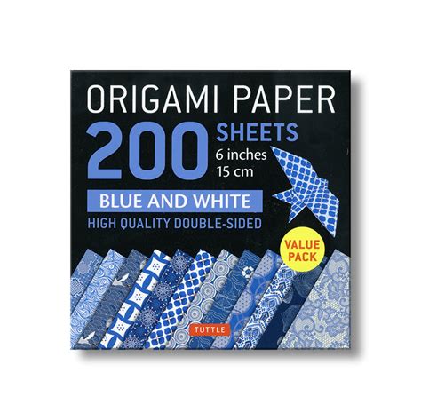 Blue & White Origami Paper 200 | Japanese American National Museum Store