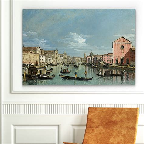 Claude Monet 'Venice - The Grand Canal facing Santa' Canvas Art Print ...