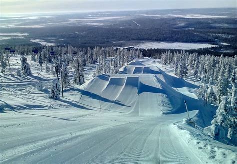 Levi - skigebied met 39 km piste in Finland