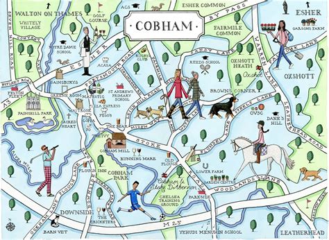 Cobham Map — Camilla Charnock