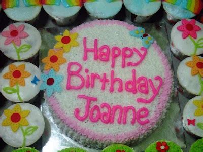 Cupcake Divinity: Happy Birthday Joanne!!!