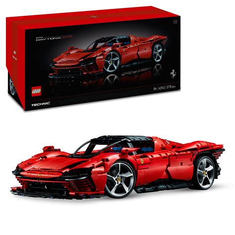 Buy LEGO 42143 Technic Ferrari Daytona SP3, Race Car Model Building Kit ...