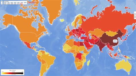 Looking Outwards #2 – Interactive Air Pollution Map | Interactive Art ...