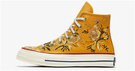 Converse Reveal Lux Collection of Floral Embroidered Sneakers