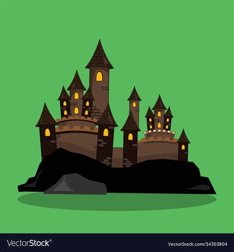 Hogwarts Castle Cartoon