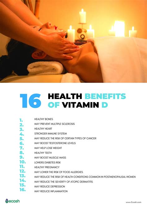 VITAMIN D - 16 Health Benefits and 15 Vitamin D Rich Foods - Ecosh