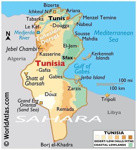 Tourist Sights: Places To Visit in Tunisia